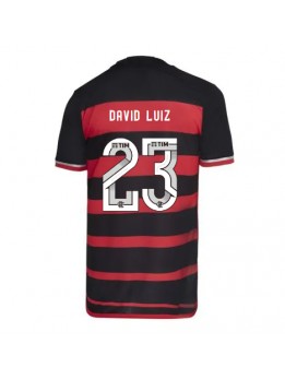 Flamengo David Luiz #23 Replika Hemmakläder 2024-25 Kortärmad